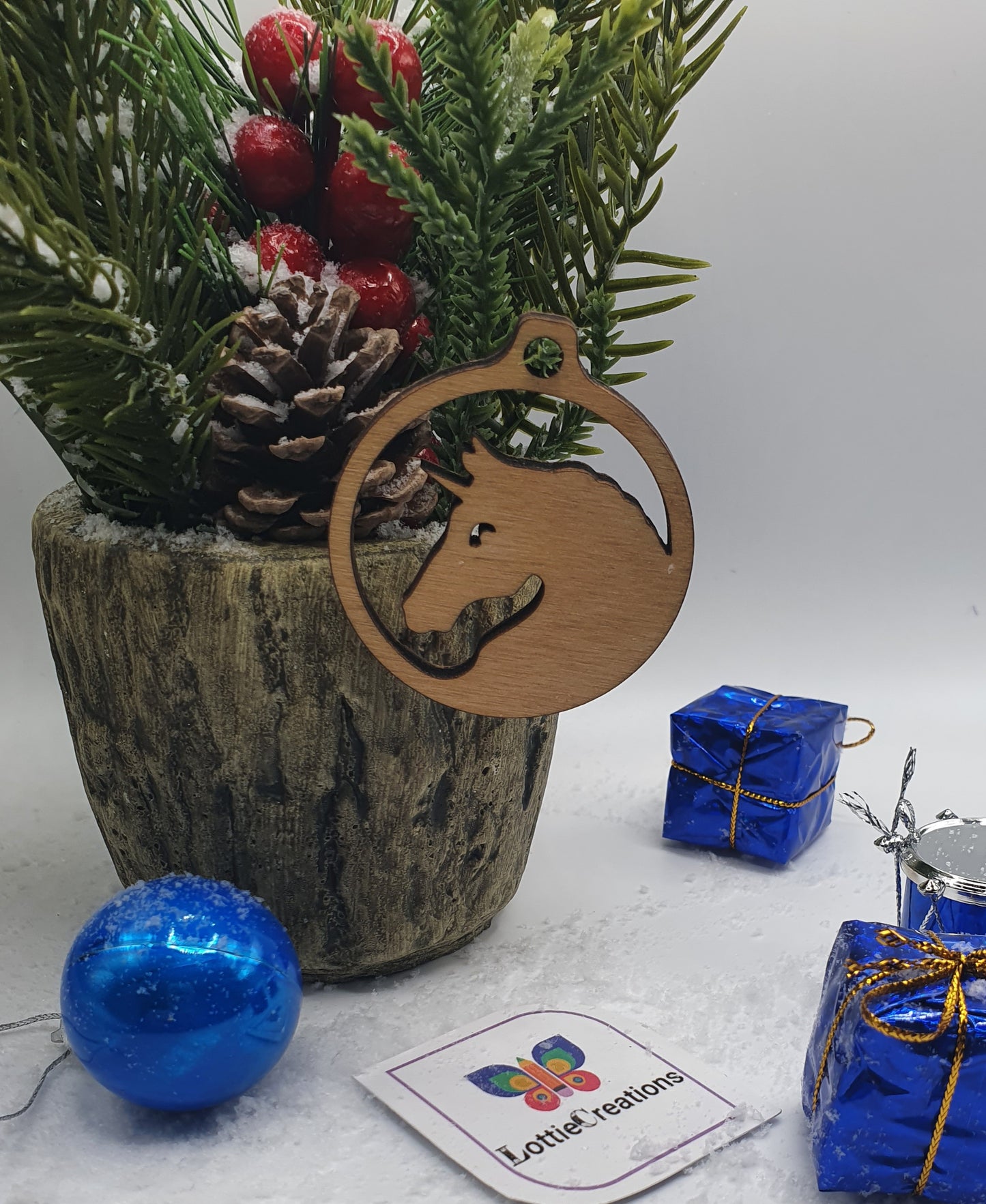 Unicorn bauble