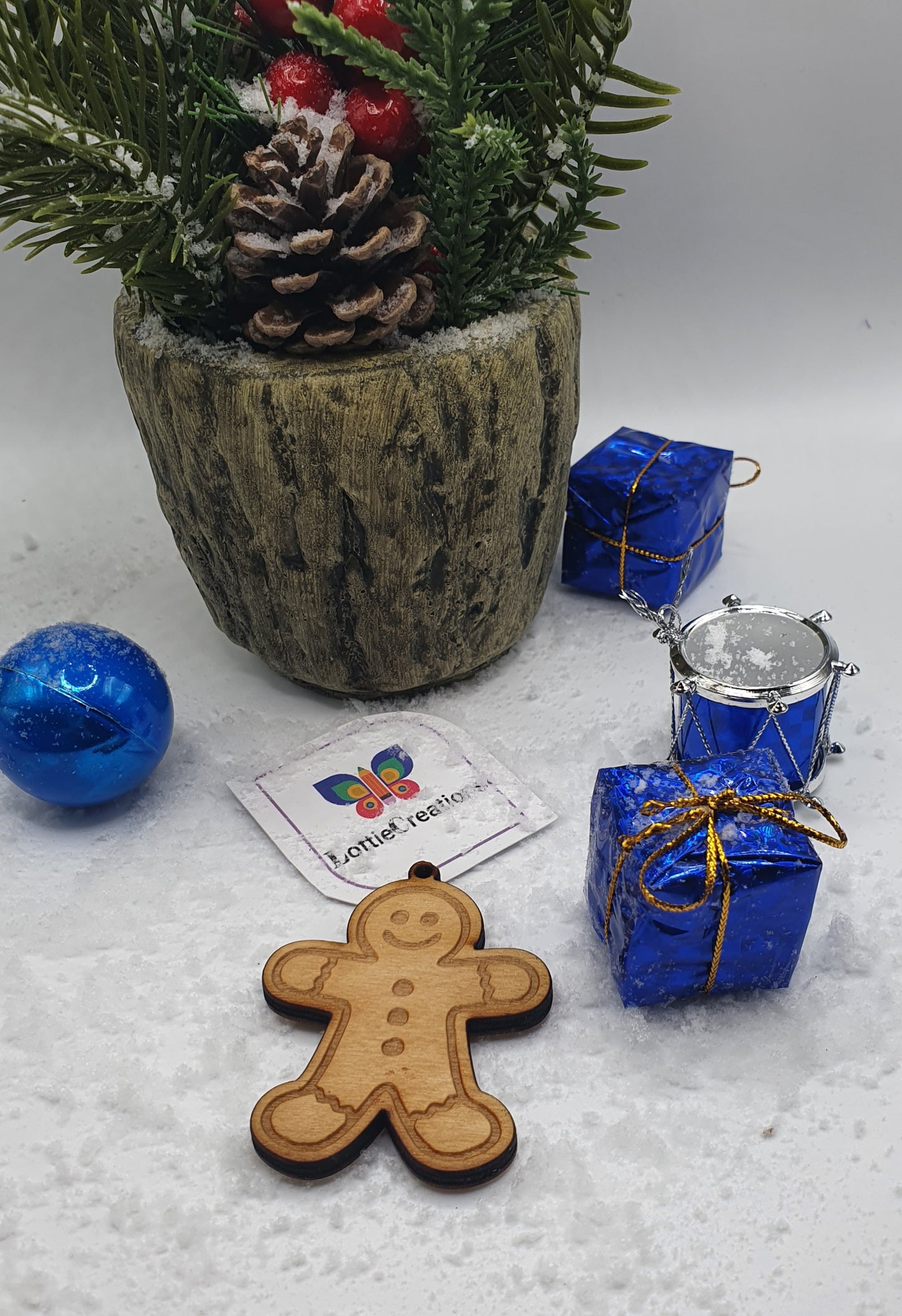 Gingerbread man decoration