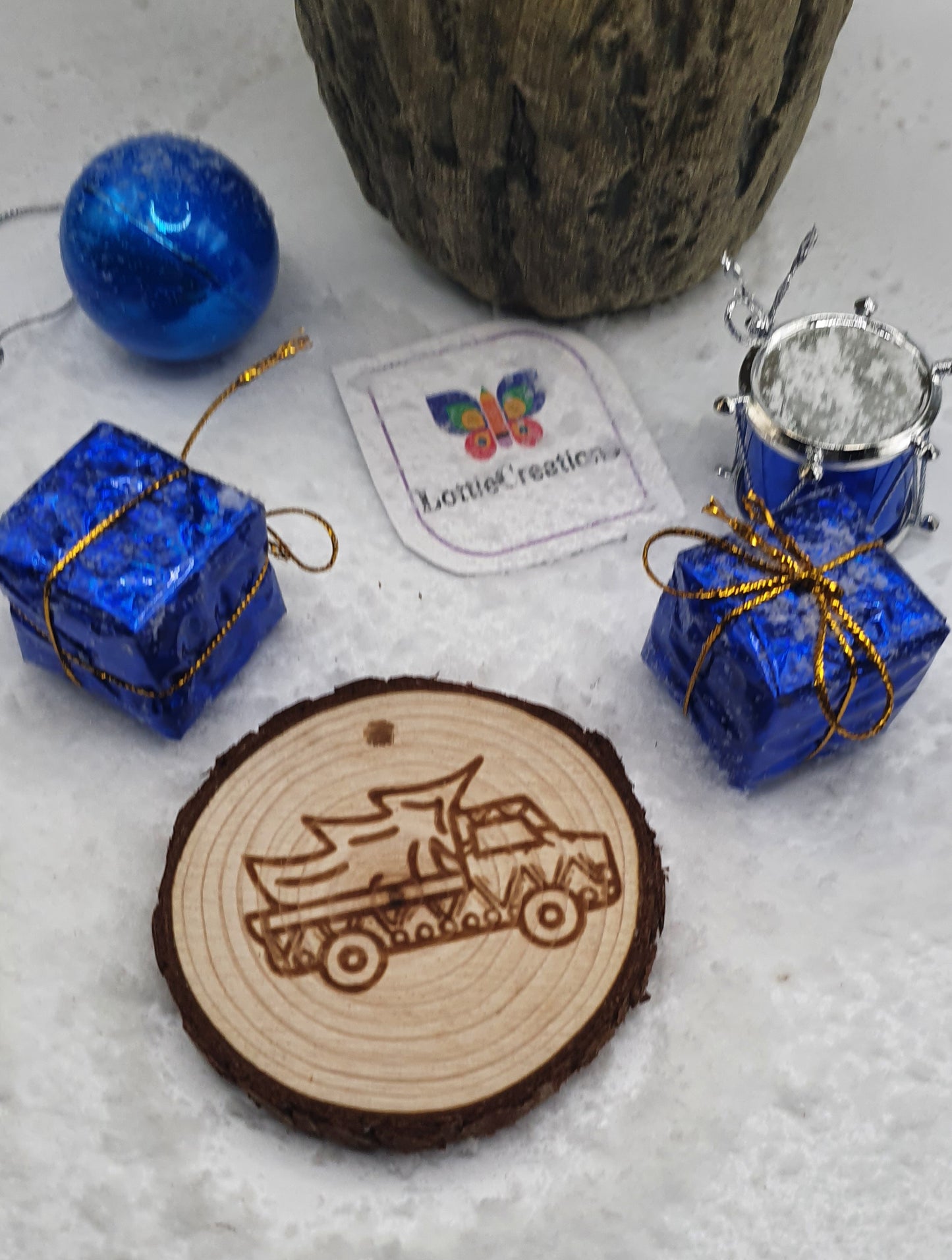 Truck bauble decoration