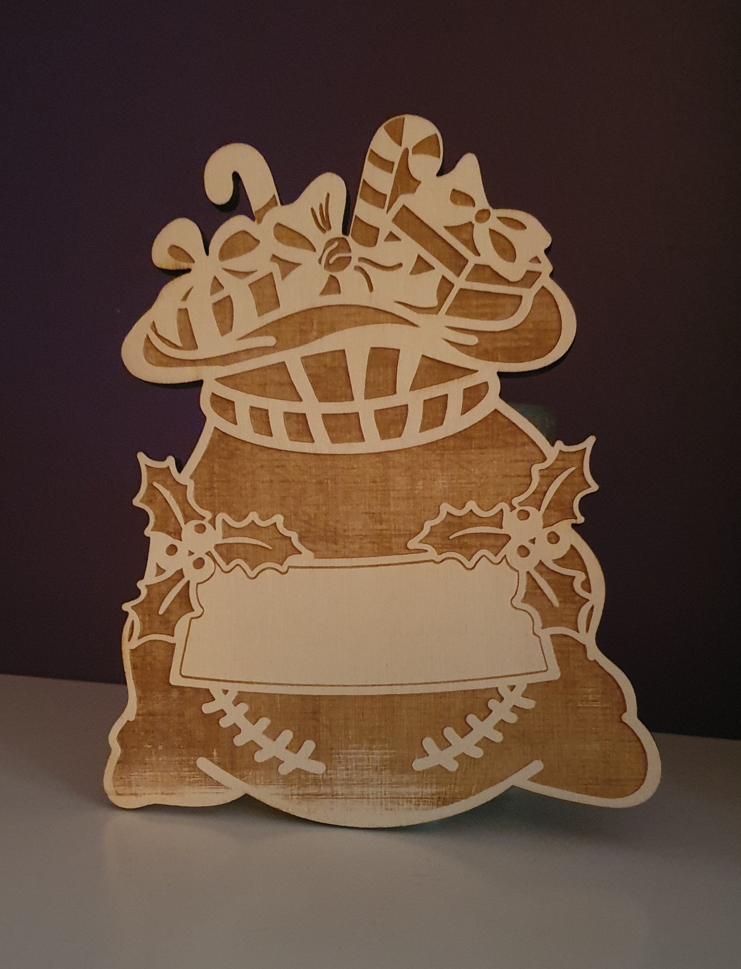 Personlised Christmas sack