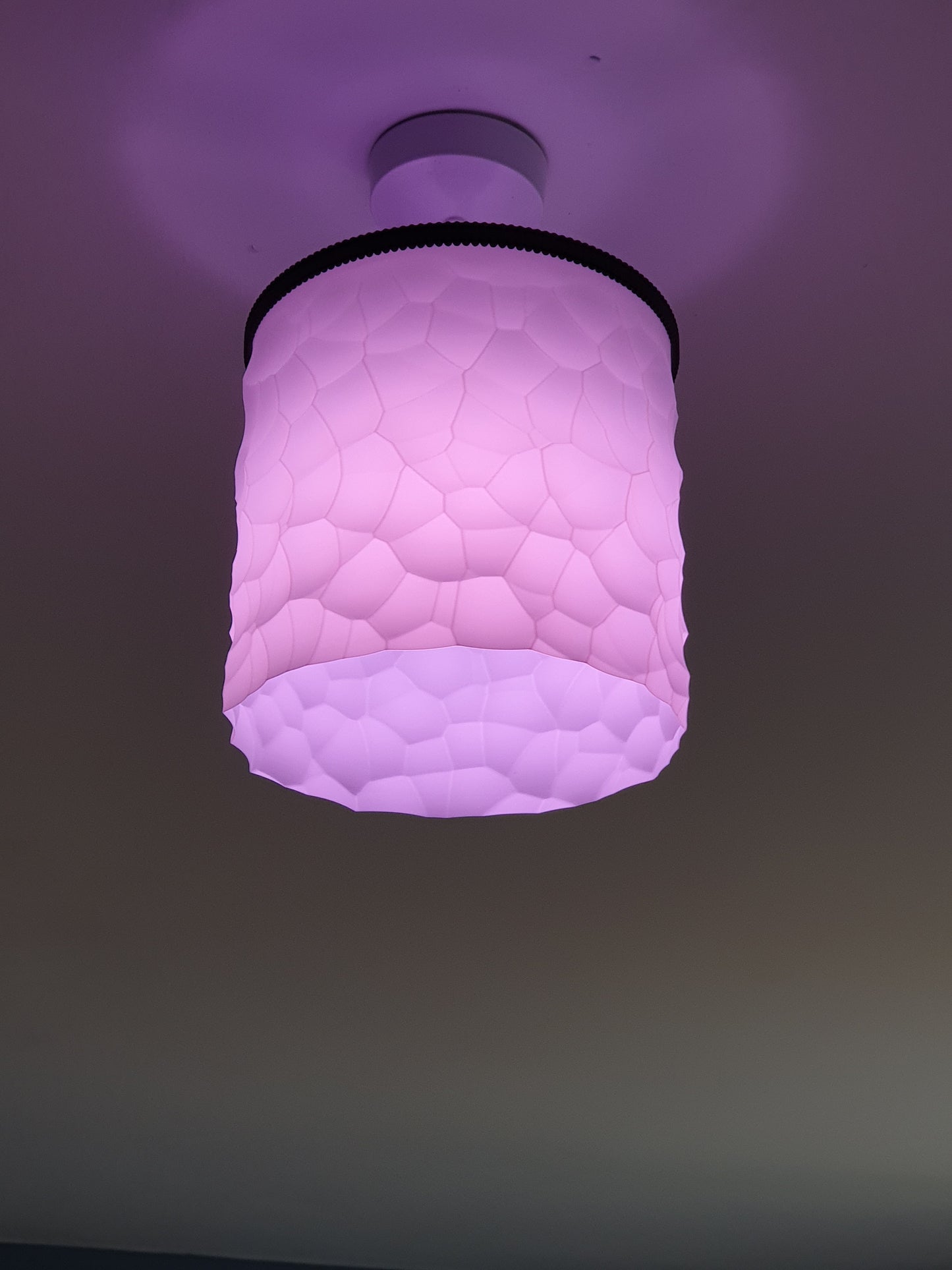 Voronoi pattern lamp
