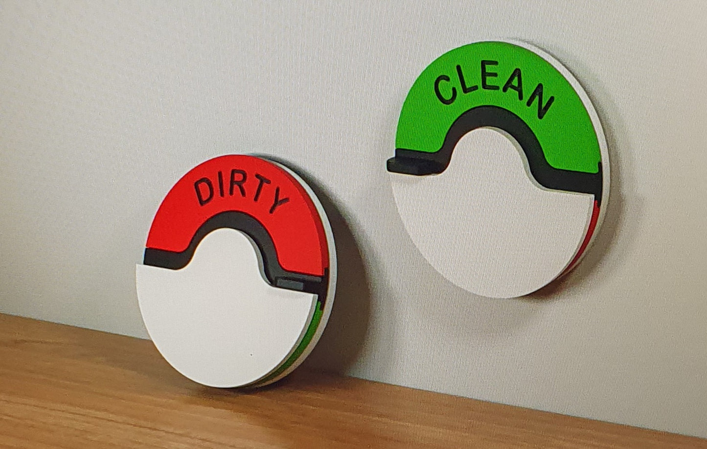 Clean or dirty magnetic signs