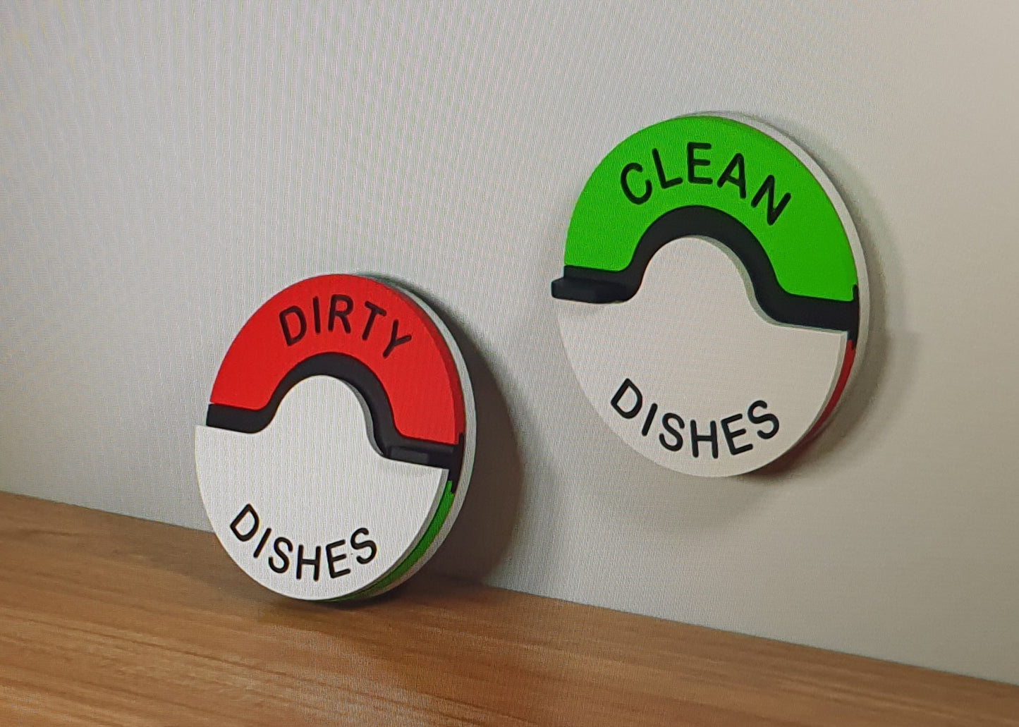 Clean or dirty magnetic signs