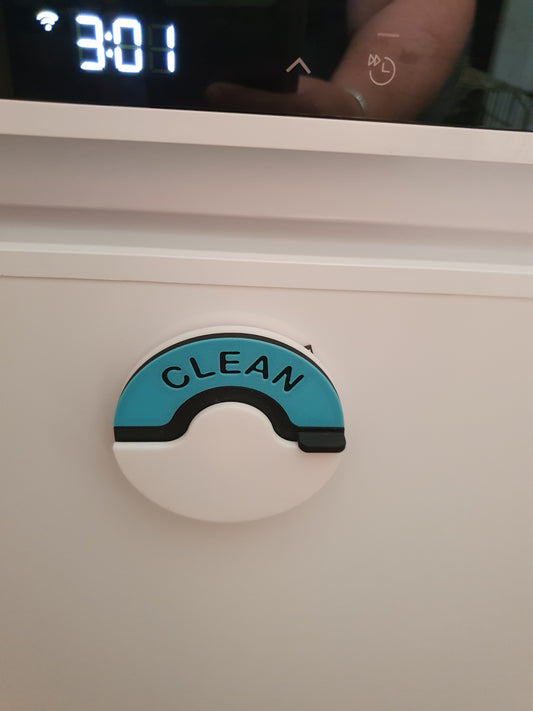 Clean or dirty magnetic signs