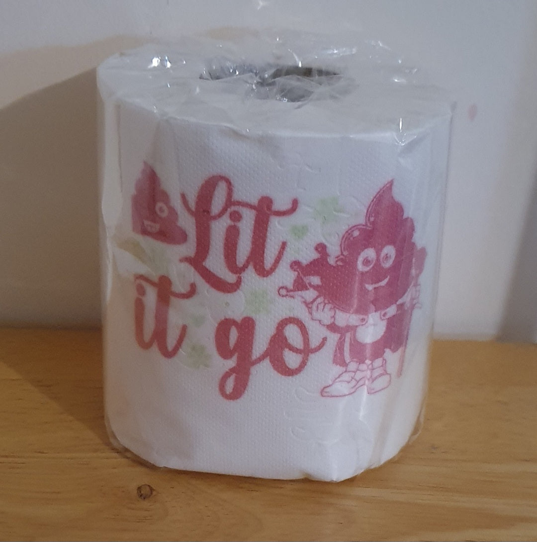 Novelty Christmas toilet roll