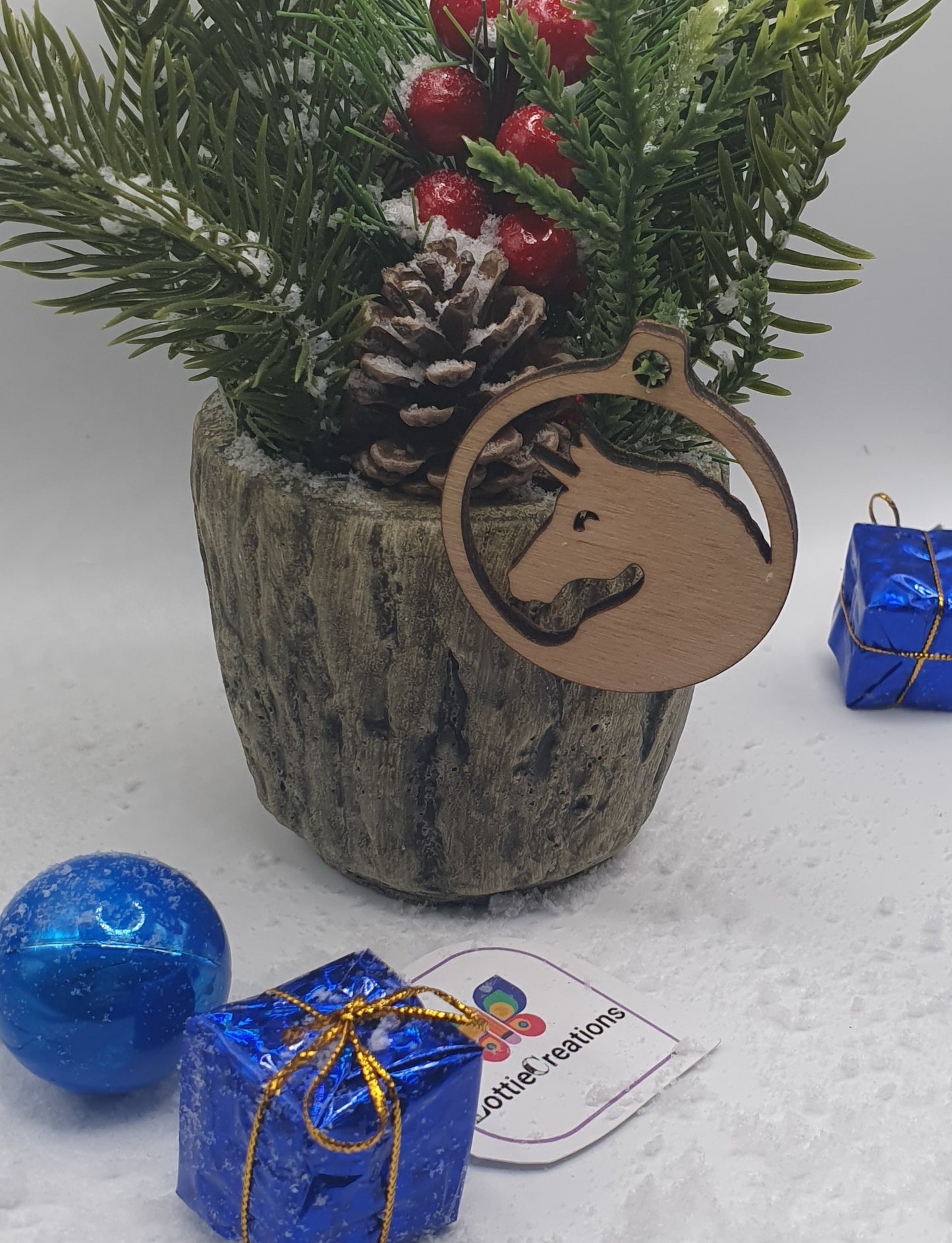 Unicorn bauble