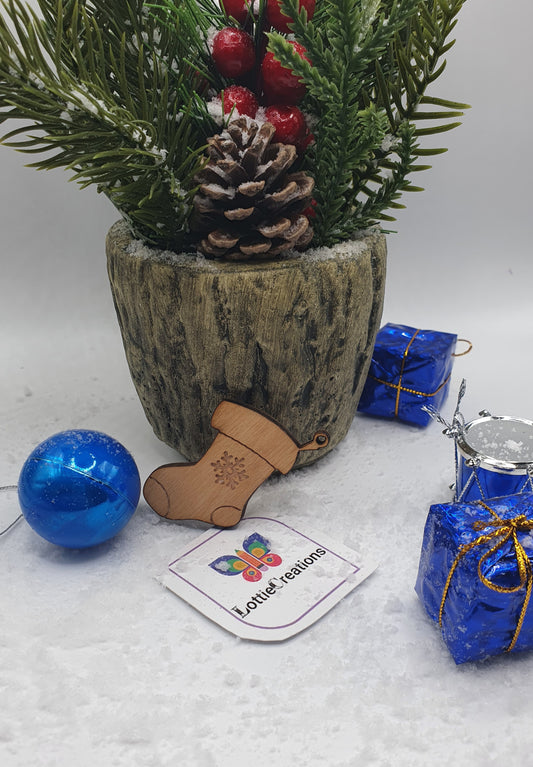 Christmas stocking decoration