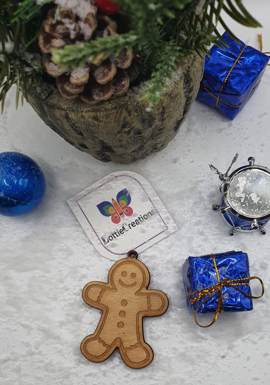Gingerbread man decoration