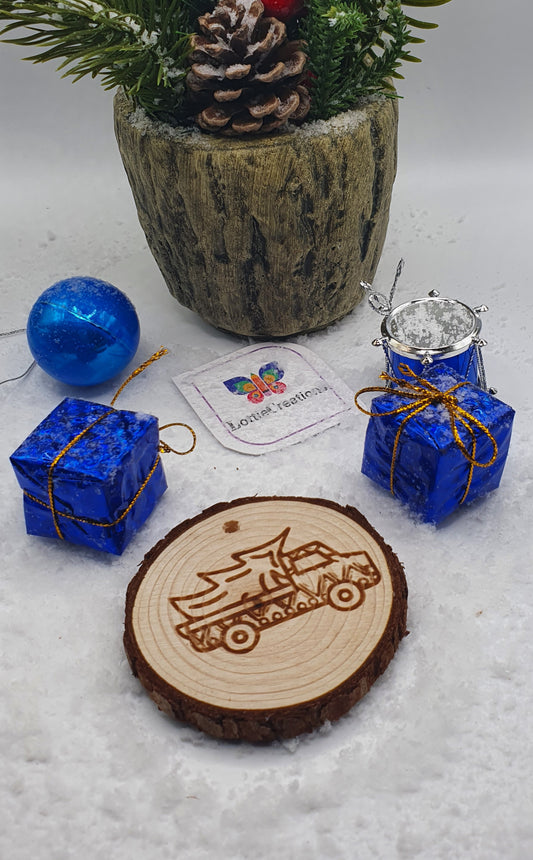 Truck bauble decoration