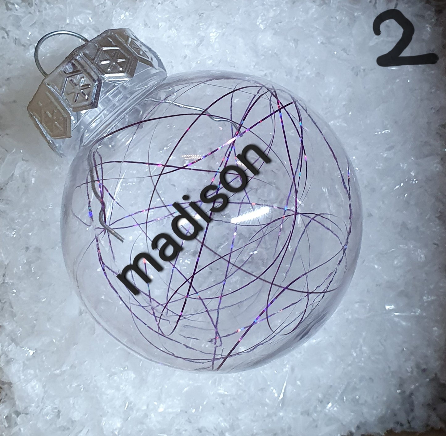 Personlised bauble
