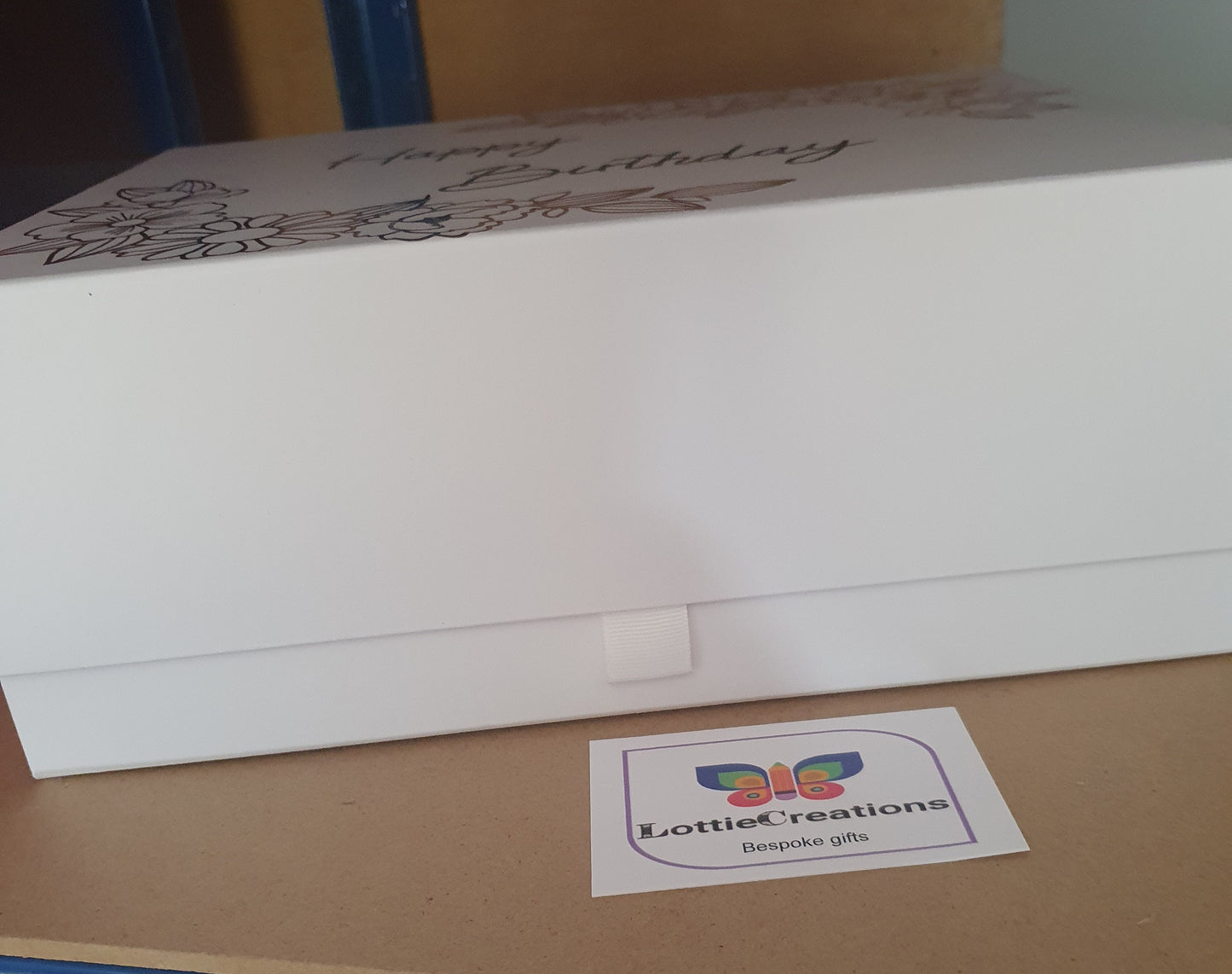 Happy birthday gift box