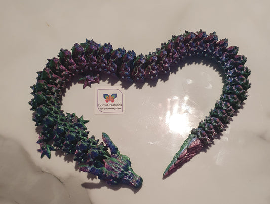 Tri colour dragon