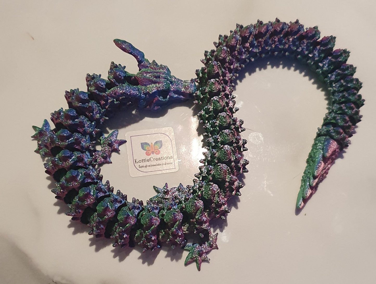 Tri colour dragon