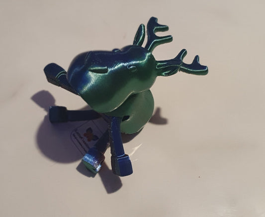 Tri coloured reindeer
